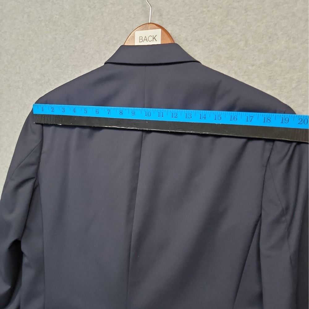 Lauren Ralph Lauren Men 42R Wool Blazer Sport Coat Jacket Navy Blue Gold Button - Picture 9 of 15